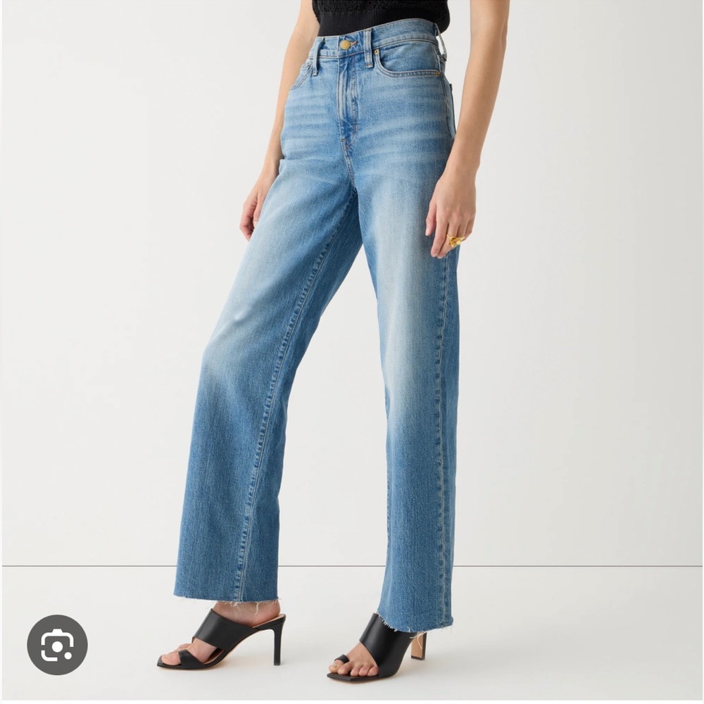 J. Crew Women's High Rise Jeans - Light Blue